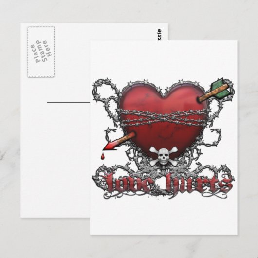 恋が痛む ポストカード (正面/裏面)