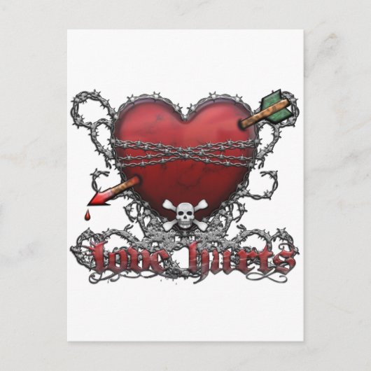 恋が痛む ポストカード (正面)