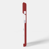 恋が育つセーブルのラフなコリー Case-Mate iPhoneケース (裏面 / 左)