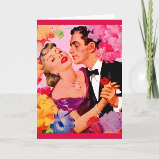 <恋が花開く> カード (正面)