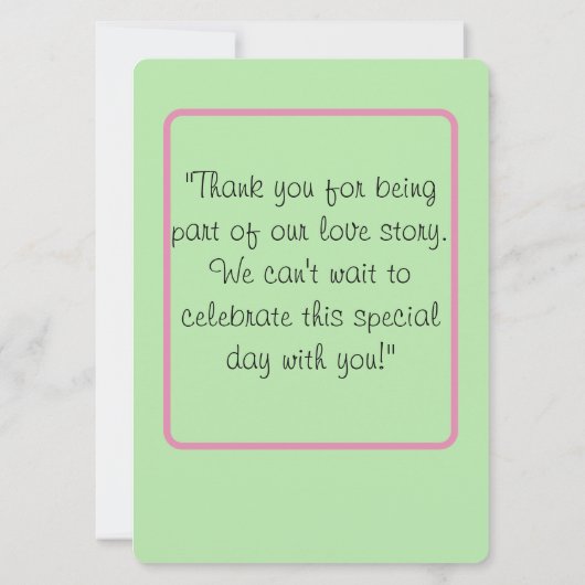 恋が花開く：魔法のような庭園でのイベントにご一緒しましょう 招待状 (裏面)