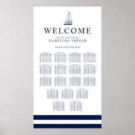 恋が落ちる | 17テーブル座席表 ポスター