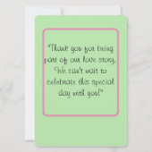 恋が開花：魔法のような庭園でのイベントにご一緒しましょう 招待状 (裏面)