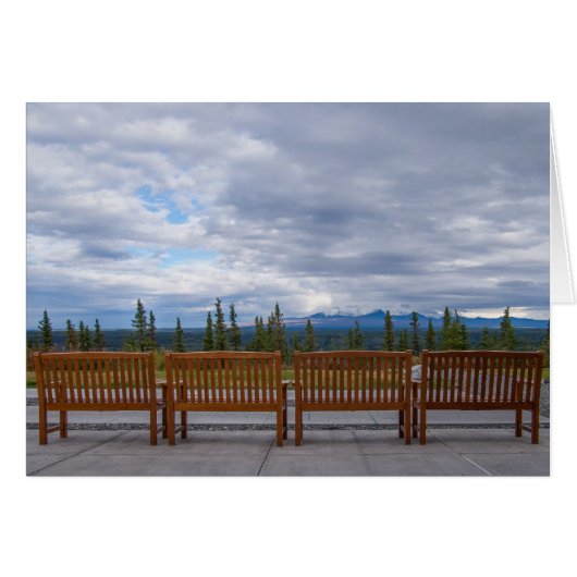 恋しい山景色の写真テンプレート (正面横)