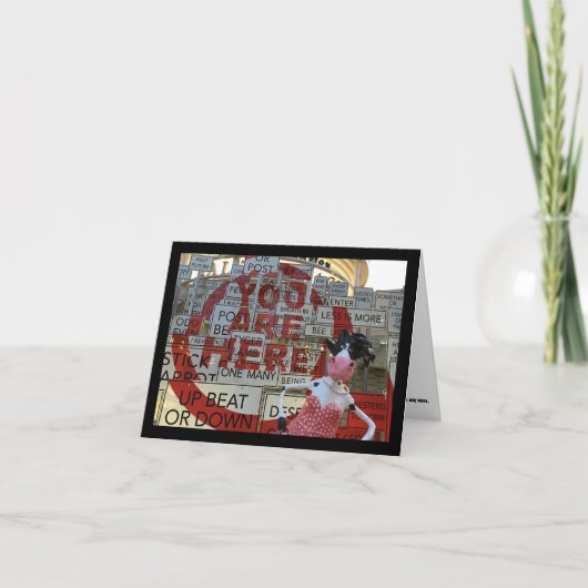 恋しく思うことの確実な印 カード (正面)