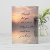 恋しく思うこと カード (スタンド正面)