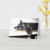 恋しく思うこと カード (黄色い花)