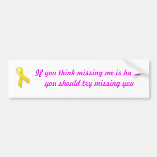 恋しく思うこと バンパーステッカー