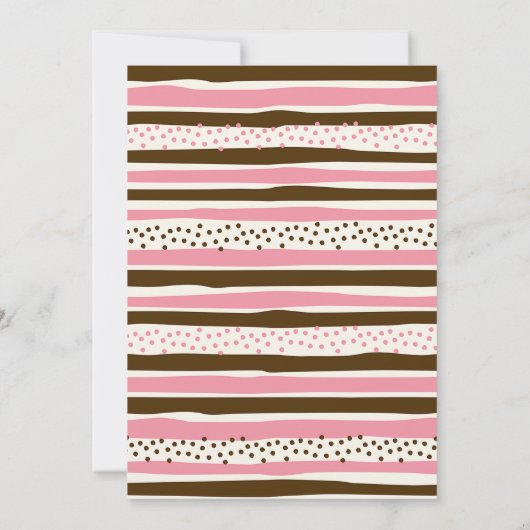 恋しく思おもしろいジョイント誕生日 招待状 (裏面)