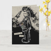 恋しく思お前は カード (黄色い花)