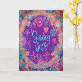 「恋しく思お前」インスピレーションカード カード (黄色い花)