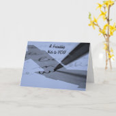 **恋しく思お客様**お考えるよび常に*お客様* カード (黄色い花)