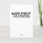 恋しく思お！かわいい豚と子豚の友情 カード (裏面)