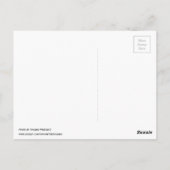 恋しく思お！ゴールデンレトリバーパピー ポストカード (裏面)