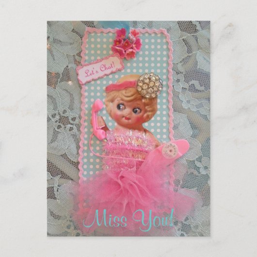 恋しく思お!話し合おう!ポストカード ポストカード (正面)