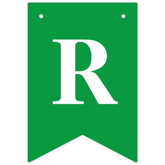 ～恋しく思から バンティングフラッグ (第2の旗)