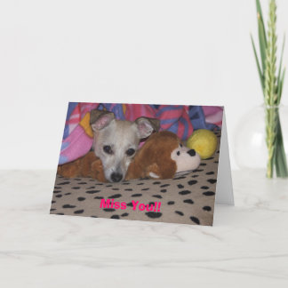 恋しく思って下さい! カード