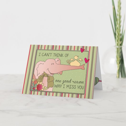 恋しく思って下さい カード (正面)