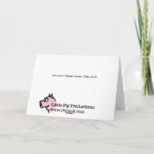 恋しく思って下さい カード (裏面)