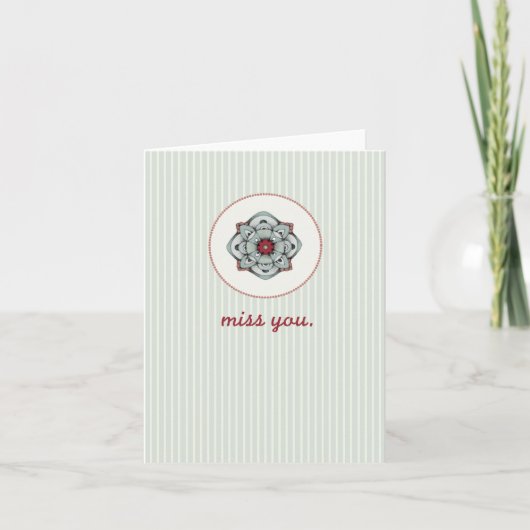 恋しく思って下さい カード (正面)