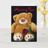 恋しく思のカード カード (黄色い花)