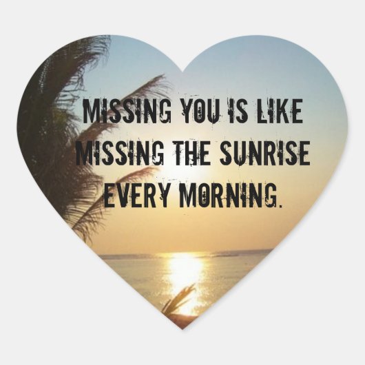 恋しく思のハートシール ハートシール (正面)