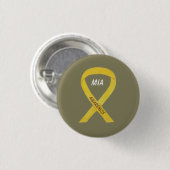 恋しく思の動作(MIA)認識度リボンピン 缶バッジ (正面&裏面)