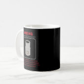 恋しく思の10 mmソケットおもしろい整備士 コーヒーマグカップ (正面左)