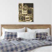 恋しく思の キャンバスプリント (インサイチュ (寝室))