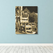 恋しく思の キャンバスプリント (インサイチュ (ウッドフロア))