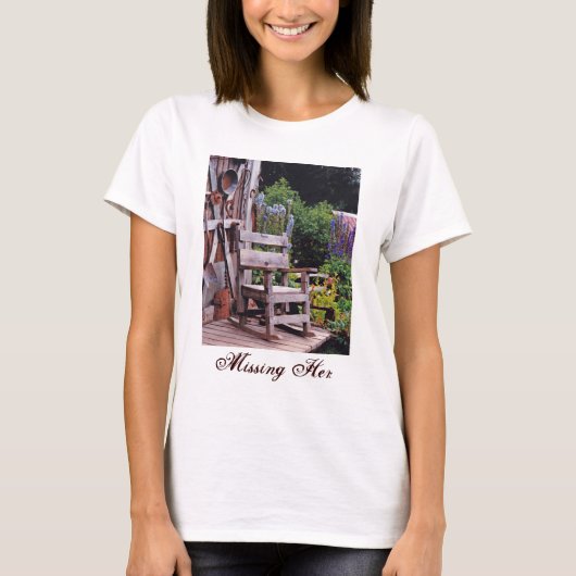 恋しく思の Tシャツ (正面)