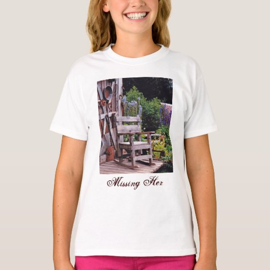 恋しく思の Tシャツ (正面)