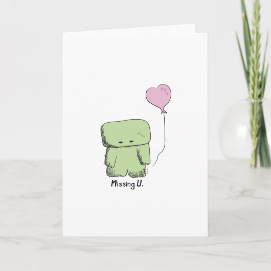 恋しく思のU カード (正面)