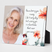 恋しく思のYouフォト引用文メモリアル フォトプラーク (側面)