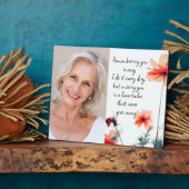 恋しく思のYouフォト引用文メモリアル フォトプラーク (側面)