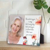 恋しく思のYouフォト引用文メモリアル フォトプラーク