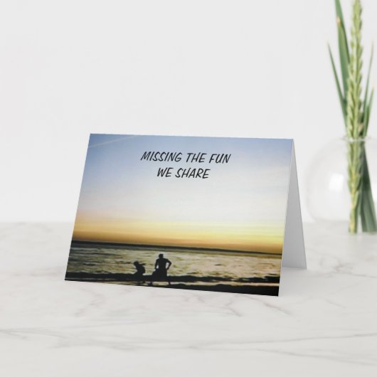 ***恋しく思のYOU***とEVERYTHING WE共有 カード (正面)