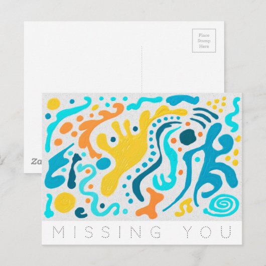 恋しく思のYou Diffusionはがき ポストカード (正面/裏面)