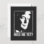 恋しく思まだトランプアンチバイデン氏 ポストカード (正面/裏面)