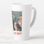 恋しく思まだ?マグ カフェラテマグ (右アングル)