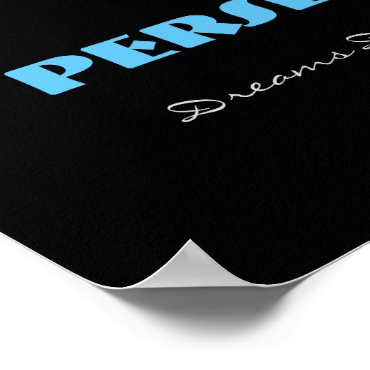 恋しく思アメリカスタイル信じースStreet Crown Poster ポスター (角)