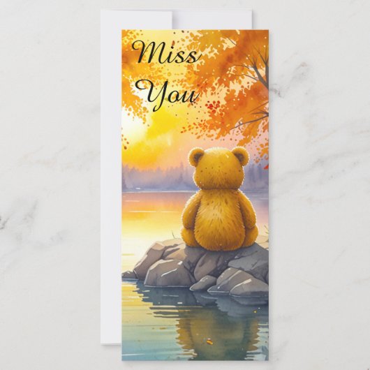 恋しく思カード (正面)