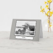 恋しく思カード カード (黄色い花)