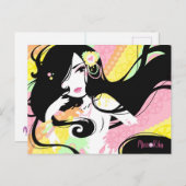 恋しく思シャーベット葉書 ポストカード (正面/裏面)