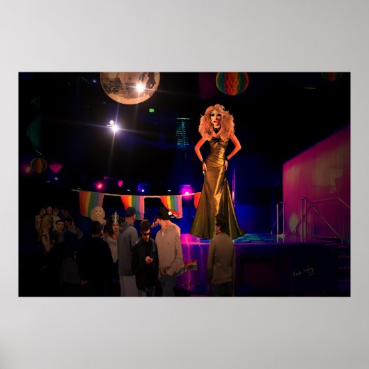 恋しく思ディーフラユブルドラッグショーポスター ポスター (正面)