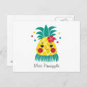 恋しく思ハワイアン ポストカード (正面/裏面)