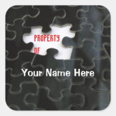 恋しく思パズル スクエアシール (正面)