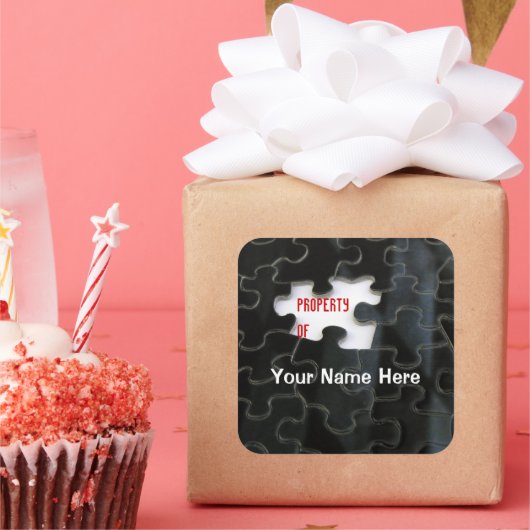 恋しく思パズル スクエアシール (パーティー)