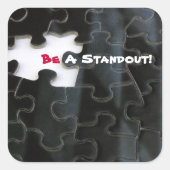 恋しく思パズル スクエアシール (正面)