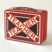 恋しく思パーソナライズされたさん チョークスタイル弁当箱 メタルランチボックス (裏面)